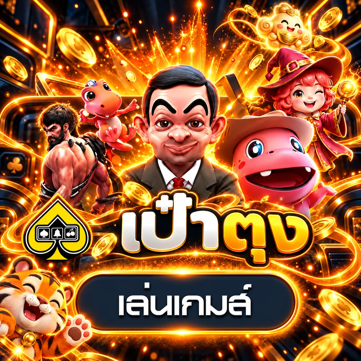 ภาพเกมทดลองจาก AMB บนเป๋าตุง