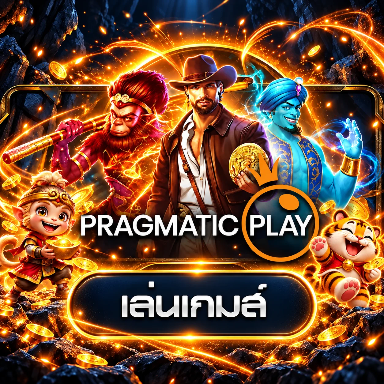 ภาพเกมทดลองจาก Pragmatic Play บนเป๋าตุง